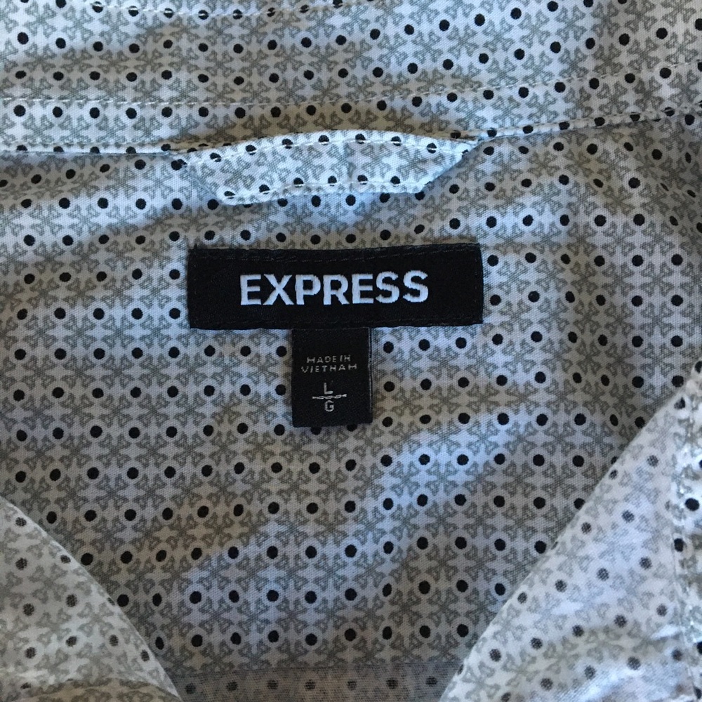 EUC Express Short Sleeve Shirt size Large - Picture 3 of 4